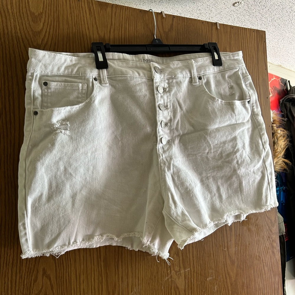 Plus Size Jean Shorts